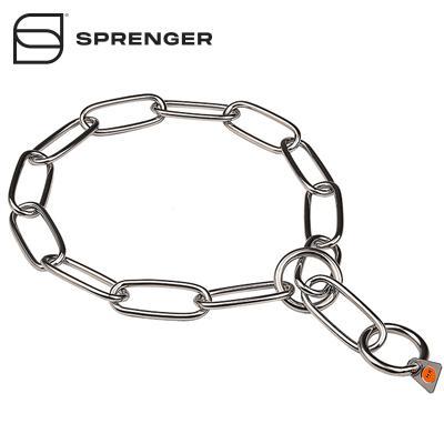 Stainless Steel Long Link Chain Collar - 4.0 mm
