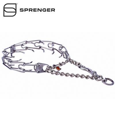 Stainless Steel Pinch Prong Collar with Swivel and Snap Hook (3.25mm x 23 inches)