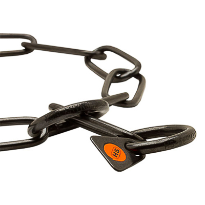 Herm Sprenger Black Stainless Steel Chain Collar - 4.0mm