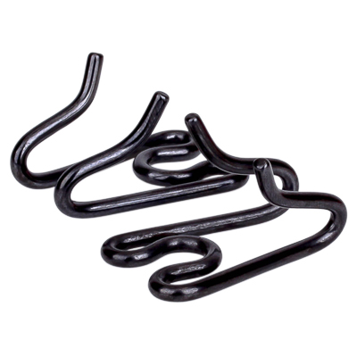 Black Stainless Steel Extra Link for Prong Collar - 3.2 mm