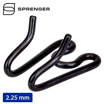 Black Stainless Steel Extra Link for Prong Collar - 2.25 mm