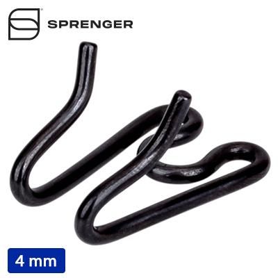 Black Stainless Steel Extra Link for Prong Collar - 4.0 mm