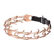 'Under Control' Curogan HS Dog Prong Collar - 1/6 inch (4.0 mm) link diameter 'Under Control' Curogan HS Dog Prong Collar - 1/6 inch (4.0 mm) link diameter