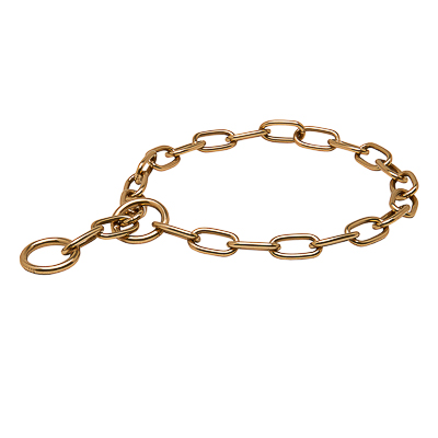 Curogan Medium Sized Link Chain Collar - 3.0 mm