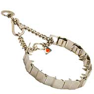 Stainless Steel Neck Tech Pinch Dog Collar Stainless Steel Neck Tech Pinch Dog Collar