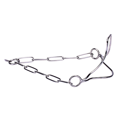 Stainless Steel Show Dog Collar with Formed Cradle  -  3.0mm