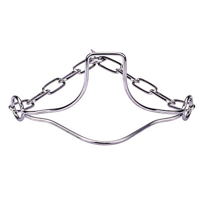 Stainless Steel Show Dog Collar with Formed Cradle  -  3.0 mm