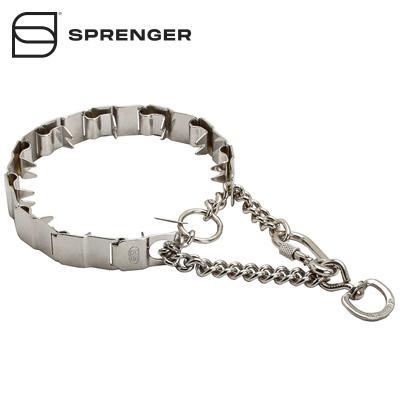 Stainless Steel Neck Tech SPORT Dog Prong  Collar - 19 inches (48 cm) long
