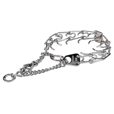 Chrome Plated Prong Collar (3.25mm x 23 inches)