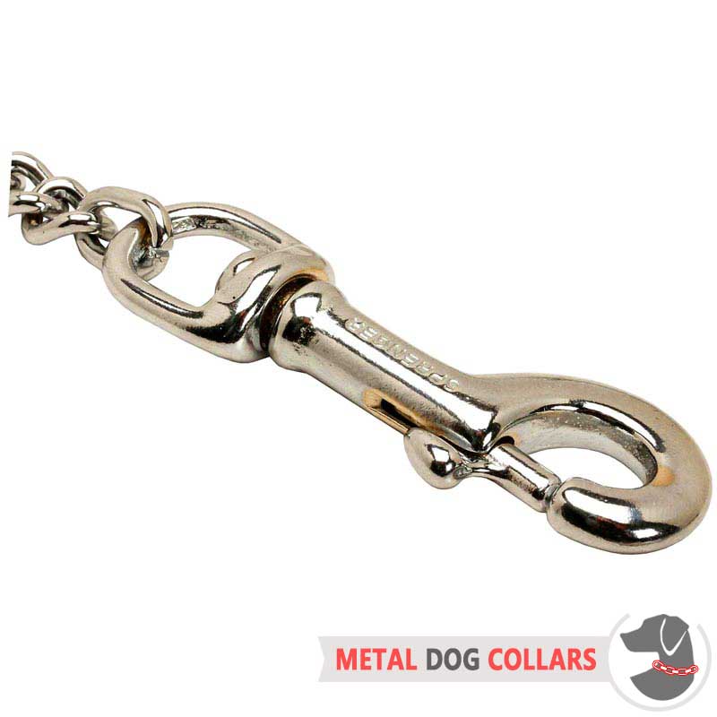 Steel Chain Canine Coupler for Walking 2 Dogs [HS92#1091 ...