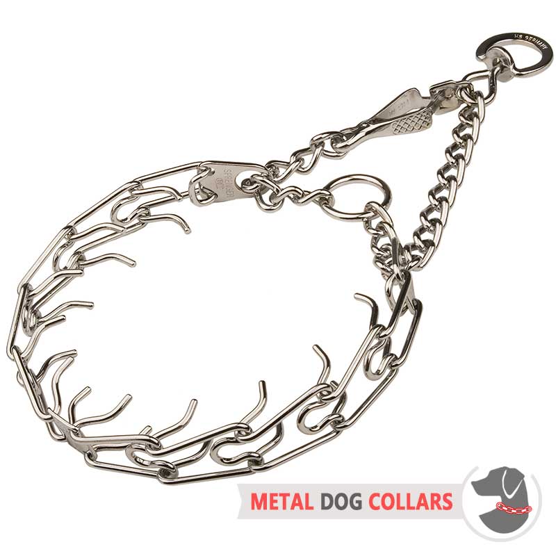 Quick Release Prong Collar with Swivel 25 inch (65 cm ...