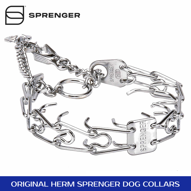 herm sprenger chrome prong collar