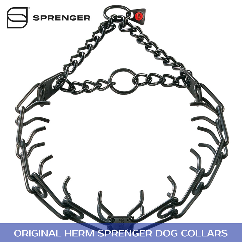 Prong chain sales collar