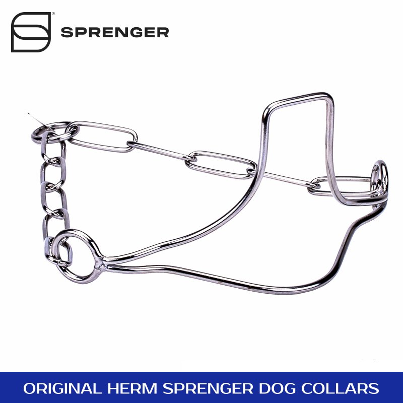 "Heads-Up" Stainless Steel Show Dog Collar with Formed Cradle - 3.0 mm